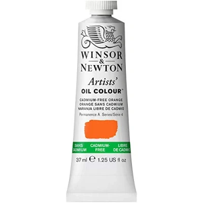 Imagen de Winsor &amp; Newton Artists Pintura al Óleo, 37 ML, Naranja (Naranja Libre de Cadmio)