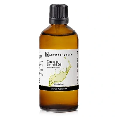 Imagen de n2 Aromatherapy Aceite Esencial de Citronela 100 ml Puro y Natural para Difusor, Fabricación Velas, Aromaterapia