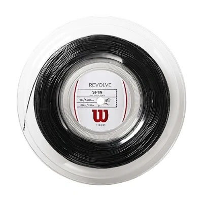 Imagen de Wilson Revolve, Cordaje Para Raquetas Unisex Adulto, Negro, 200 M