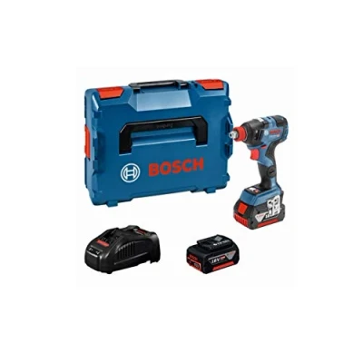 Imagen de Bosch Professional 18V System GDX 200 C Llave de impacto a batería (Brushless, Nm, conectable, 2 baterías x 5.0 Ah, en L BOXX)