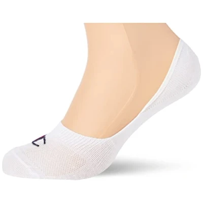 Imagen de Champion Core 6PP Footie, Calcetines casual, para Unisex adulto, Blanco, 39 42