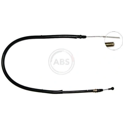 Imagen de A.B.S. K16777 Cable de Freno Mano 1058 Discos para dirección izquierda/derecha PEUGEOT: 807