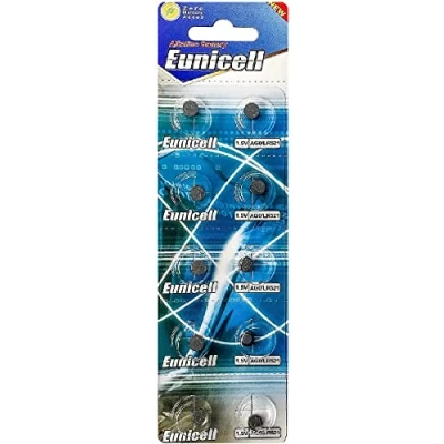 Imagen de 10 x AG0 Alkaline Button Cell Batteries G0 LR63 LR521 SR521W 379 Type
