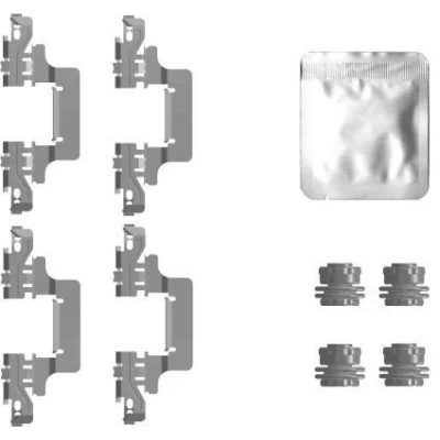 Imagen de TEXTAR 82557900 Kit de accesorios, pastillas frenos AUDI: Q5, Q7, A5 B9 Sportback
