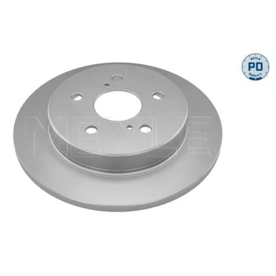 Imagen de MEYLE 30 15 523 0111/PD Disco de freno Eje trasero 281 12 5 114,3 macizo revestido láminas zinc LEXUS: NX, TOYOTA: C HR