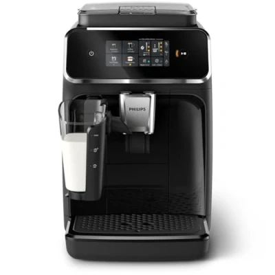 Imagen de Cafetera superautomática Philips EP2331/10, LatteGo, Pantalla táctil, 1.8 l, Filtro AquaClean, Negro
