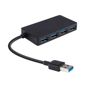 Imagen de NGS USB IHUB3.0 Hub 3.0 con 4 Puertos, Transmisión hasta 5 Gbps, Color Negro
