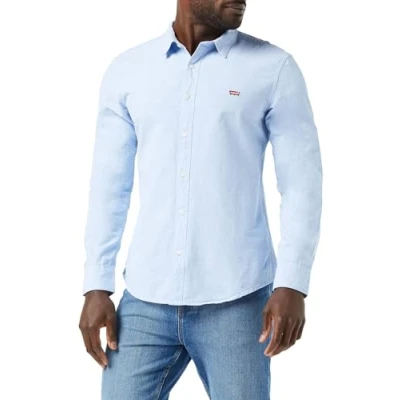 Imagen de Levi&#039;s Long Sleeve Battery Housemark Slim Camisa, Allure, XXL Hombre