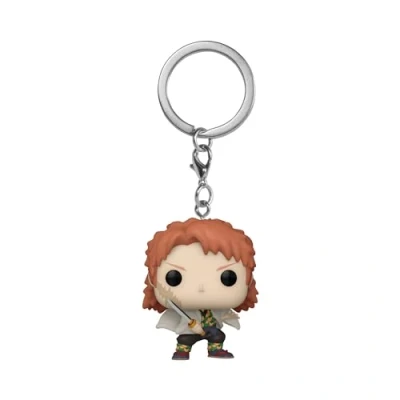 Imagen de Funko Pop! Keychain: Demon Slayer Sabito (No Mask) Guardianes de la Noche Minifigura Vinilo Coleccionable Llavero Original Relleno Calcetines Idea Regalo Mercancia Oficial