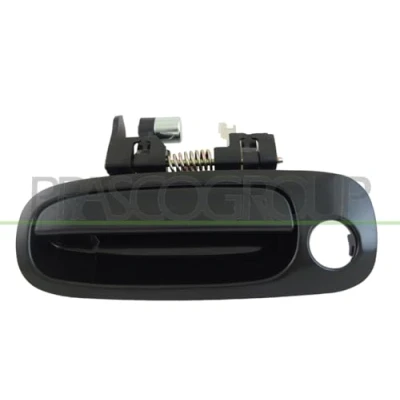 Imagen de PRASCO TY0858008 Manecilla de Puerta exterior, Delante, izquierda negro liso TOYOTA: Corolla IX Hatchback