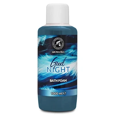 Imagen de Espuma de Baño Buenas Noches 1000ml Buen Sueño Belleza Cuidado del Cuerpo Bienestar Relajación Aromaterapia Spa Baños Burbujas Bath foam Good night