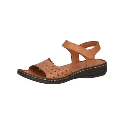 Imagen de CAPRICE Mujer 9 28715 42, Sandalias con cuña, Nut Nappa, 42 EU