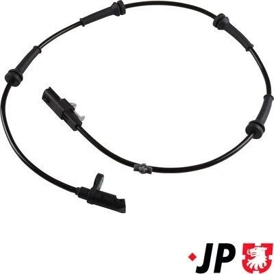 Imagen de JP GROUP 4097102900 Sensor de ABS Eje trasero izquierda, trasero, derecha activo 850 negro
