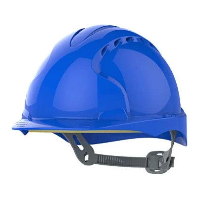 Imagen de JSP Casco EVO 2 visera media con ventilación y ajuste deslizable Azul (AJF030 000 500)