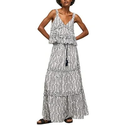 Imagen de Pepe Jeans Prinella Falda larga, Mujer, Talla: Small, White