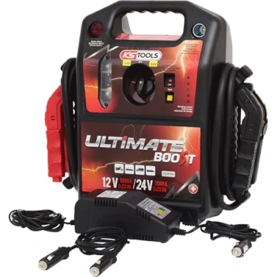 Imagen de KS Tools 550.1820 Batería de arranque 12 V + 24 arrancador portátil 1700 A