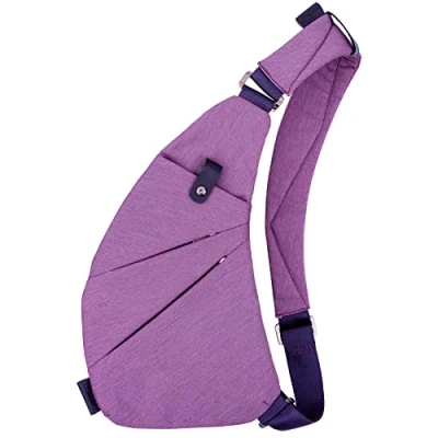 Imagen de MRang Bolsa de Hombro Mochila Pecho Bolso Hombre Mochilas Ligeras Bolsas Deporte Gym Bandolera para Ciclismo Senderismo Escuela Viajar