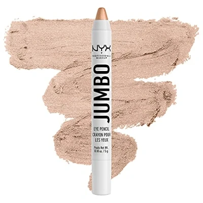 Imagen de NYX Professional Makeup Jumbo Lápiz de Ojos, Eyeliner y Sombra Textura Cremosa, Eye Pencil, Tono: Frosting