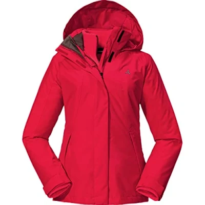 Imagen de Schöffel 3in1 Jacket Partinello L Chaqueta, Mujer, Rojo, 34