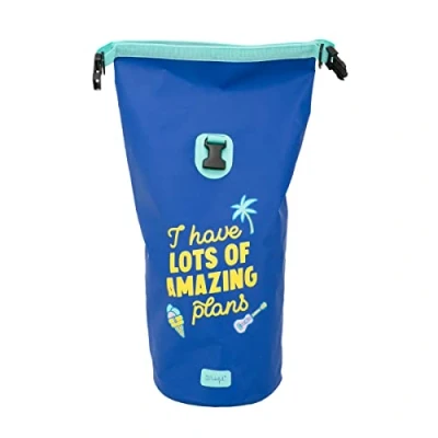 Imagen de Mr. Wonderful Bolsa estanca I Have Lots of Amazing Plans, Unisex Adulto, Multicolor, estandar