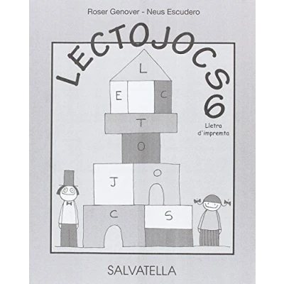 Imagen de Lectojocs 6 2n. Educació Primaria: lletra d&#039;impremta (Lectojocs d&#039;impremta)