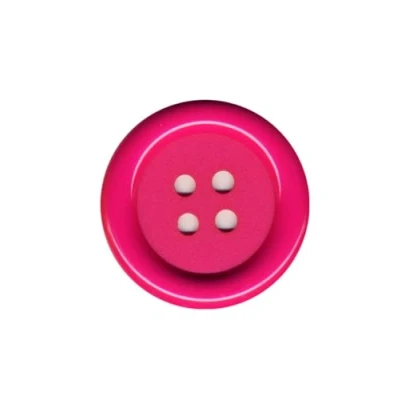 Imagen de M &amp; C Lote de 6 botones payaso, color fucsia