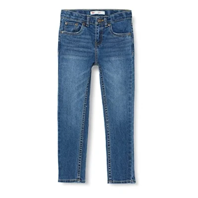 Imagen de Levi&#039;s Skinny Taper Vaqueros pitillo para niños, Talla: 8a, Por vida