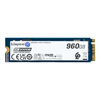 Imagen de Kingston Data Center DC2000B PCIe 4.0 NVMe M.2 2280 960G Enterprise SSD SEDC2000BM8/960G