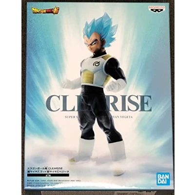 Imagen de Banpresto Figura Vegeta Super Saiyan Dios Dragon Ball Clearise Multicolor BP17978