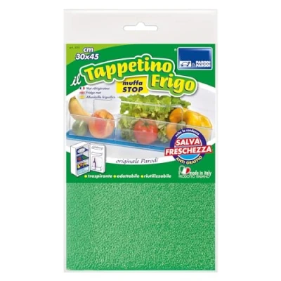 Imagen de PARODI &amp; Alfombrilla para Nevera antimoho, Transpirable, de Poliuretano, Evita la condensación, el Moho y Humedad, Lavable Reutilizable, 30 x 45 cm, Verde Agua