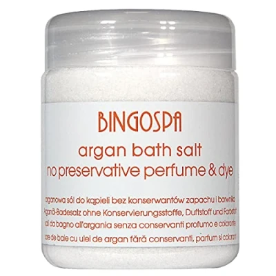 Imagen de BINGOSPA Sales de baño argán para Hottub, tratamientos SPA y peeling 550g