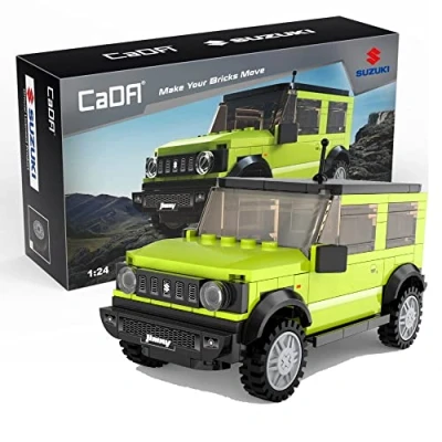 Imagen de Cada Suzuki JIMNY Set de construcción Producto Oficial 192 Piezas + 8 años Escala 1:24 (DEQUBE 927DE55023)