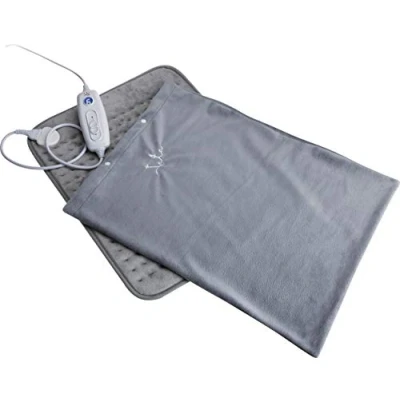 Imagen de Jata CT10 Manta Eléctrica Mando Regulador con 6 Niveles Calor Inmediato Flexible Suave y Transpirable Medidas 40 x 30 cm Funda Extraíble Lavable