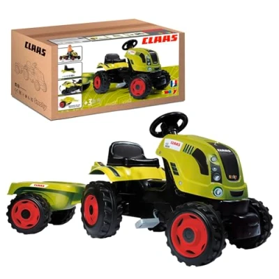 Imagen de Smoby Tractor a Pedales con Remolque (710114)