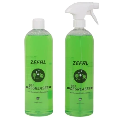 Imagen de ZEFAL Bike Degreaser 1L + 1 L Desengrasante Cadena Bicicleta Biodegrable e Eficaz Limpia Cadenas Bicicletas y Discos de Frenos 2 x Litro