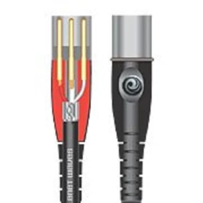 Imagen de D&#039;Addario Microphone Cable XLR Shielded for Noise Reduction Male to Female Custom Series 25 Feet/7.62 Meters 1 Pack