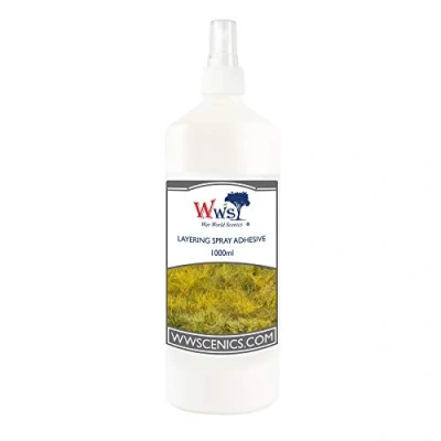 Imagen de War World Scenics Spray Adhesivo para Capas de Hierba Estática 1000ml Modelismo &amp; Wargames