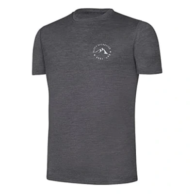 Imagen de Black Crevice Camiseta de Merino para Hombre I 70% Lana y 30% PES reguladora Temperatura Libre crueldad Animal