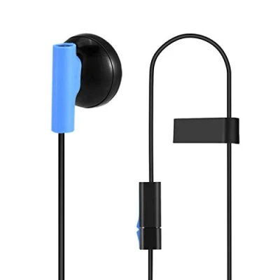 Imagen de Kafuty Gaming Headset 3.5mm Earphone Auriculares intraurales con micrófono para Sony Playstation 4 Controlador PS4 Compatible Otros Dispositivos de Audio 3,5 mm