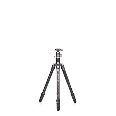 Imagen de Benro Rhino Carbon Fibre Two Series Tripod/Monopod with VX25 Ballhead, 4 Leg Sections, Twist Locks, Padded Carrying Case (FRHN24CVX25) MAX Height 169 cm