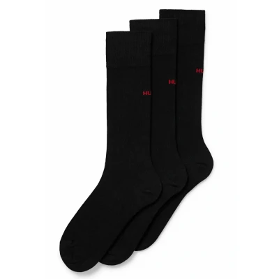 Imagen de HUGO 3 PACK Calcetines, Hombre, Talla: 39 42, Black one