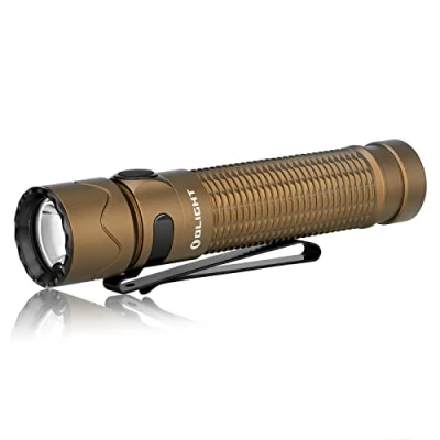 Imagen de OLIGHT Warrior Mini 2 LED Linterna Táctica EDC Recargable Potente Brillante 5 Modos Sensor de Luz Incorporado 1750 Lúmenes Max. Perfecta para Aire Libre (Desierto)