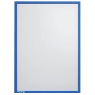 Imagen de FRANKEN Portadocumentos Frame It X tra!Line, DIN A4, magnético, 5 unidades, azul, ITSA4M/5 03