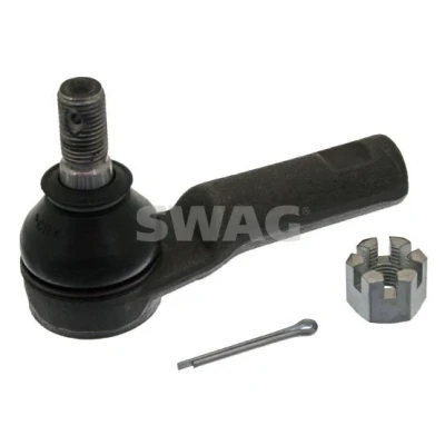 Imagen de SWAG 82 94 2772 Rótula de dirección Eje delantero, izquierda, derecha con tuerca almenada rebajada NISSAN: Almera II Hatchback