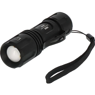 Imagen de Brennenstuhl linterna LED LuxPremium TL 410 F/lámpara de mano con CREE brillante (350lm, hasta 34h autonomía, 136m alcance luminoso, resistente a salpicaduras IP44)