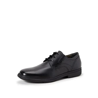 Imagen de Geox Jr Federico C, Zapatos para Niño, Negro (Black), 39 EU