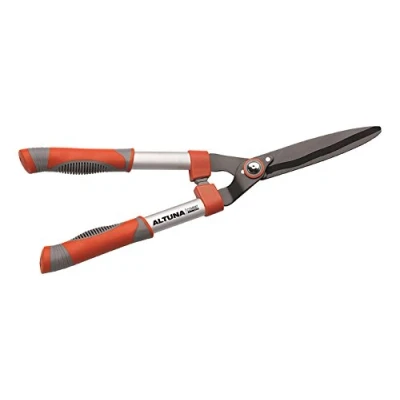 Imagen de Tijeras Cortasetos Pruning J448 Empuñadura Bimaterial Hoja Ondulada para Mayor Precisión Muy Ligeras Tijera de Podar Fabricada con Aluminio Reforzado Indicada Setos y Césped Altuna