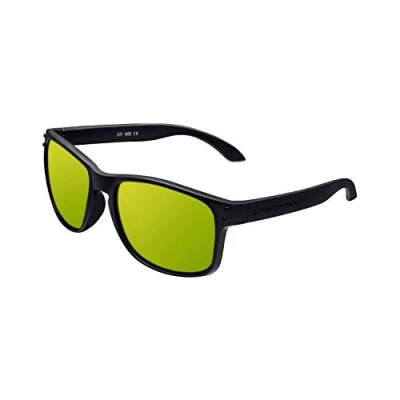 Imagen de Northweek Bold Lipslide Gafas de Sol para Hombre y Mujer, Polarizadas, Negro / Dorado