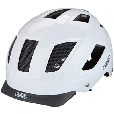 Imagen de ABUS Casco de bicicleta HYBAN 2.0, Blanco (Polar White), XL