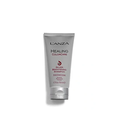 Imagen de L’ANZA Healing ColorCare Champú Abrillantador y Reparador para Tinte de Pelo Cabello Plateado, Gris, Blanco, Rubio o con Reflejos una Mayor Belleza Brillo, 50 ml